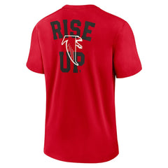 Nike Atlanta Falcons Rewind Slogan T-Shirt Red