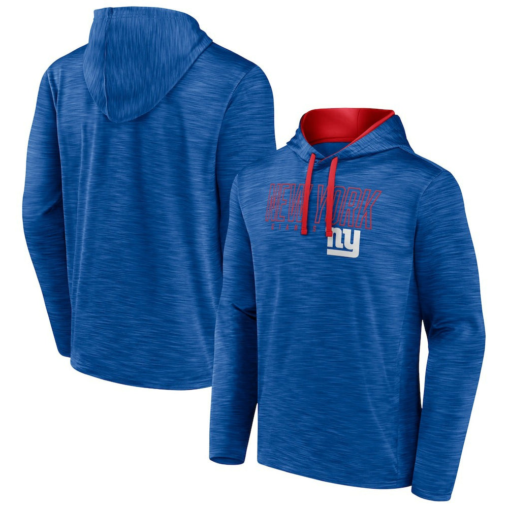 Fanatics New York Giants Hook and Ladder Pullover Hoodie Heather Royal