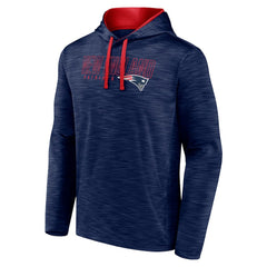 Fanatics New England Patriots Hook and Ladder Pullover Hoodie Heather Navy