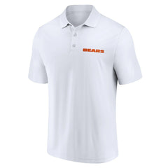 Fanatics Chicago Bears Lockup Two-Pack Polo Set White/Navy
