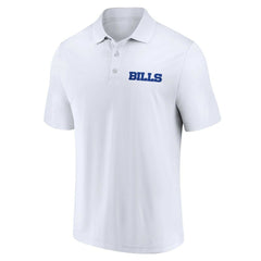 Fanatics Buffalo Bills Lockup Two-Pack Polo Set White/Royal
