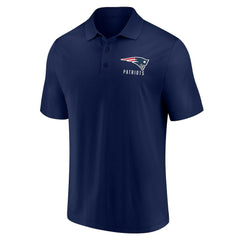 Fanatics New England Patriots Lockup Two-Pack Polo Set White/Navy