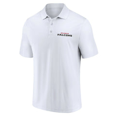 Fanatics Atlanta Falcons Lockup Two-Pack Polo Set White/Black