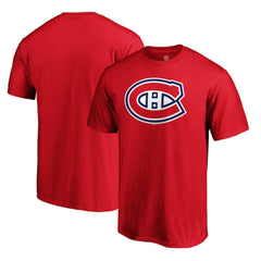 Montreal Canadiens Primary Logo Team T-Shirt - Red - NHL 5228835