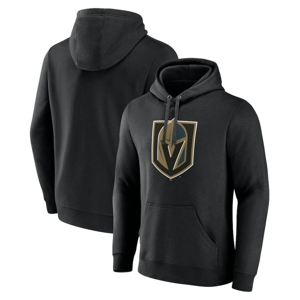 Vegas Golden Knights Primary Team Logo Pullover Hoodie - Black - NHL 5228875