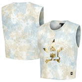 Houston Astros The Wild Collective Women's Washed Muscle Tank Top - White - MLB Lifestyle