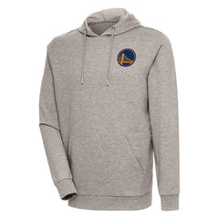 Golden State Warriors Antigua Action Pullover Hoodie Oatmeal