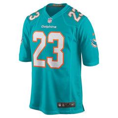 Nike Jeff Wilson Jr. Miami Dolphins Game Player Jersey Aqua