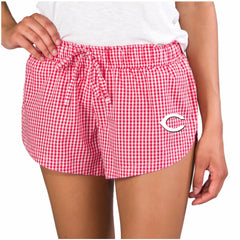 Cincinnati Reds Concepts Sport Women's Tradition Woven Shorts - Red - MLB Sale