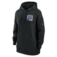 Nike Tennessee Titans Women's 2023 NFL Crucial Catch Club Pullover Hoodie Black