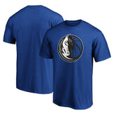 Dallas Mavericks Primary Logo T-Shirt Blue