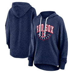 Boston Red Sox Fanatics Women's Luxe Pullover Hoodie - Heather Navy - Fanatics Online