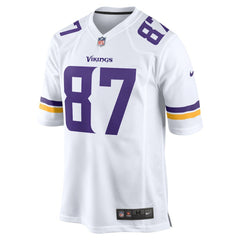 Nike T.J. Hockenson Minnesota Vikings Game Player Jersey White