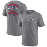 Columbus Blue Jackets Fanatics Winger Tri-Blend T-Shirt - Heather Gray - NHL 5236736