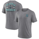 Seattle Kraken Fanatics Winger Tri-Blend T-Shirt - Heather Gray - NHL 5236741