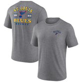 St. Louis Blues Fanatics Winger Tri-Blend T-Shirt - Heather Gray - NHL 5236767