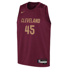 Donovan Mitchell Cleveland Cavaliers Youth Swingman Jersey for sale Icon Editi- Wine | Nike