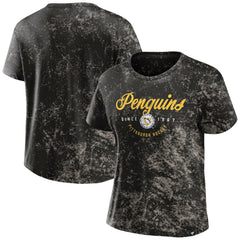 Pittsburgh Penguins Fanatics Women's Breakaway T-Shirt - Black - NHL 5242482