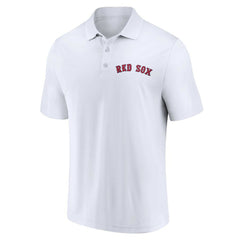 Boston Red Sox Fanatics Two-Pack Logo Lockup Polo Set - Navy/White - Fanatics Sale