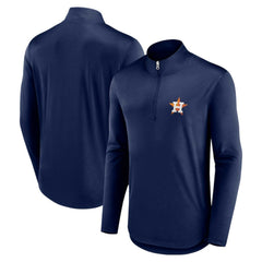 Houston Astros Fanatics Quarterback Quarter-Zip Top - Navy - Fanatics Sale