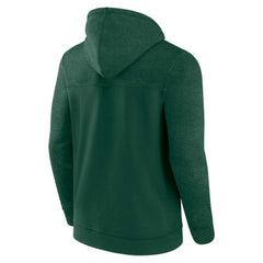 Athletics Fanatics Offensive Line Up Lightweight Full-Zip Hoodie - Green - Fanatics on Sale
