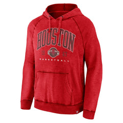 Houston Rockets Foul Trouble Snow Wash Raglan Pullover Hoodie for sale Heather Red | Fanatics for sale