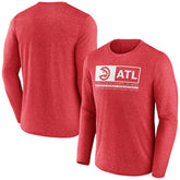 Atlanta Hawks Three-Point Play T-Shirt Heather Red | Fanatics for sale