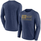 New Orleans Pelicans Three-Point Play T-Shirt Heather Navy | Fanatics discount