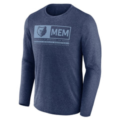 Memphis Grizzlies Three-Point Play T-Shirt Heather Navy | Fanatics outlet