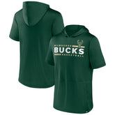 Milwaukee Bucks Possession Hoodie T-Shirt Hunter Green | Fanatics for sale