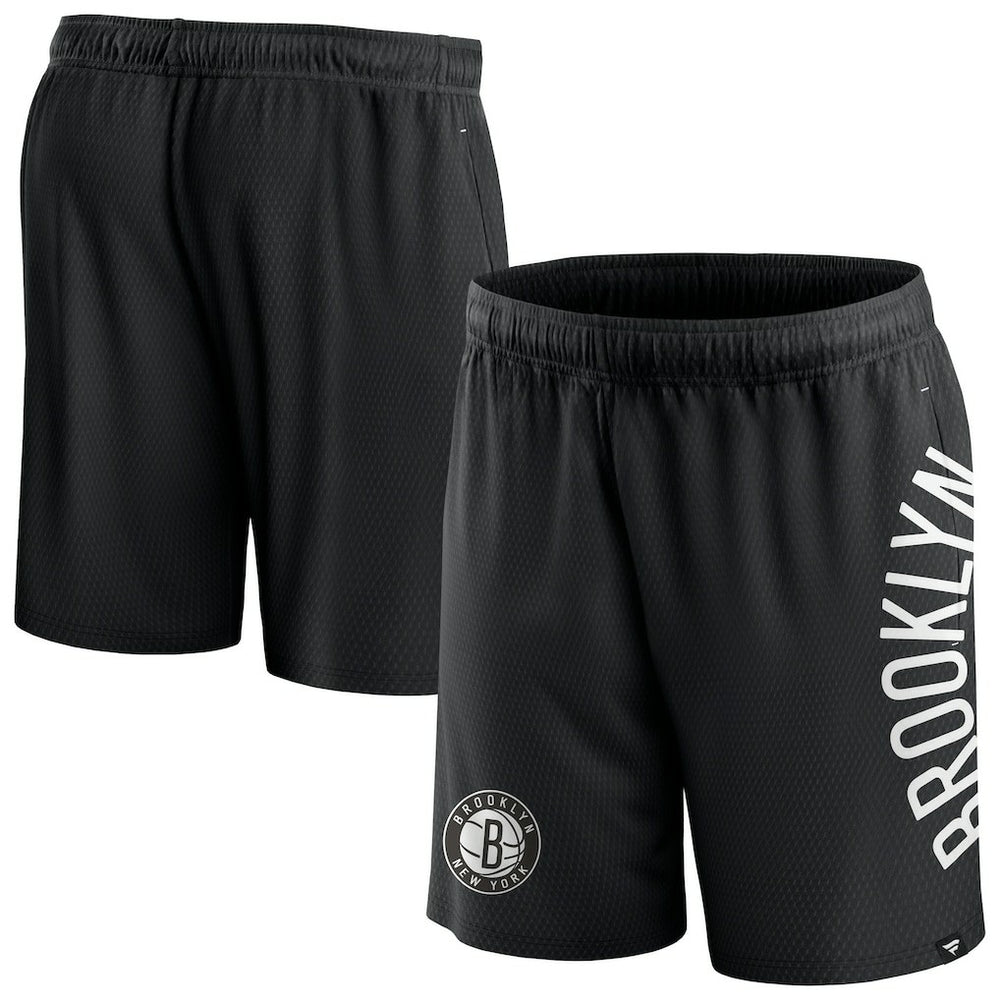 Brooklyn Nets Post Up Mesh Shorts Black | Fanatics for sale