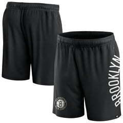 Brooklyn Nets Post Up Mesh Shorts Black | Fanatics for sale