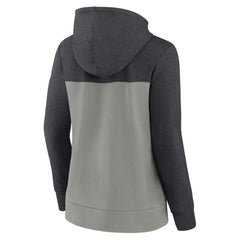 Chicago White Sox Fanatics Women's City Ties Hoodie Full-Zip Sweatshirt - Heather Charcoal/Gray - Fanatics Online