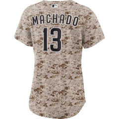 Manny Machado San Diego Padres Nike Women's USMC Alternate Replica Player Jersey - Camo - Nike Online