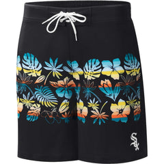 Chicago White Sox G-III Sports by Carl Banks Breeze Volley Swim Shorts - Black - MLB Discount