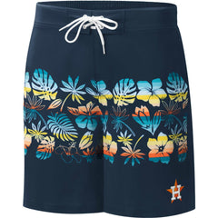 Houston Astros G-III Sports by Carl Banks Breeze Volley Swim Shorts - Navy - MLB on Sale