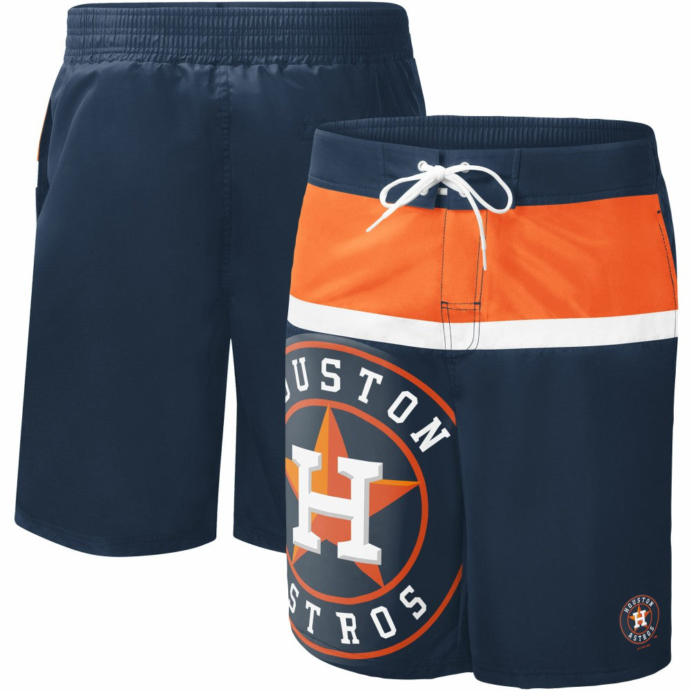 Houston Astros G-III Sports by Carl Banks Sea Wind Swim Shorts - Navy - MLB Online