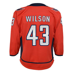 Tom Wilson Washington Capitals Youth 2022/23 Premier Player Jersey - Red - NHL 5256395