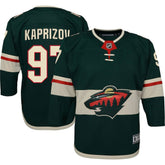 Kirill Kaprizov Minnesota Wild Youth Home Premier Player Jersey - Green - NHL 5256399