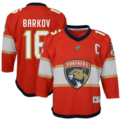 Aleksander Barkov Florida Panthers Youth Home Captain Replica Player Jersey - Red - NHL 5256813