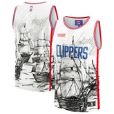 LA Clippers NBA & KidSuper Studios Unisex Hometown Jersey Gray | Fanatics for sale