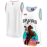 San Antonio Spurs NBA & KidSuper Studios Unisex Hometown Jersey White | Fanatics