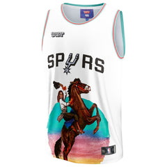 San Antonio Spurs NBA & KidSuper Studios Unisex Hometown Jersey White | Fanatics