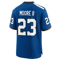 Nike Kenny Moore II Indianapolis Colts Indiana Nights Alternate Game Jersey Royal