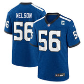 Nike Quenton Nelson Indianapolis Colts Indiana Nights Alternate Game Jersey Royal