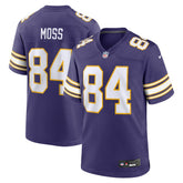 Nike Randy Moss Minnesota Vikings Classic Retired Player Game Jersey Purple
