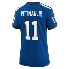 Nike Michael Pittman Jr. Indianapolis Colts Women's Indiana Nights Alternate Game Jersey Royal