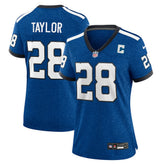 Nike Jonathan Taylor Indianapolis Colts Women's Indiana Nights Alternate Game Jersey Royal