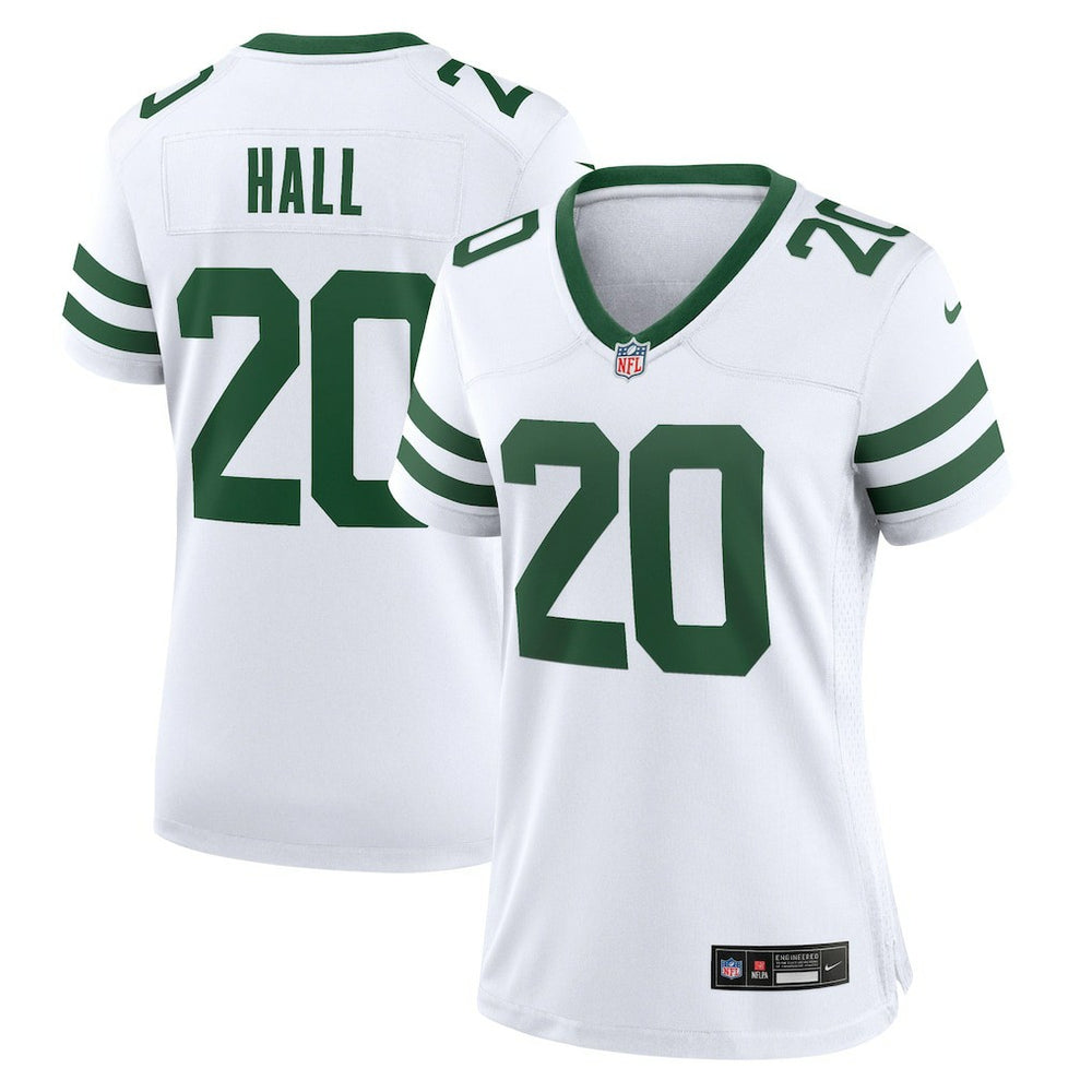 Nike Breece Hall New York Jets Women's Game Jersey Legacy White
