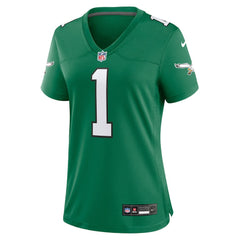 Nike Jalen Hurts Philadelphia Eagles Women's Game Player Jersey Kelly Green